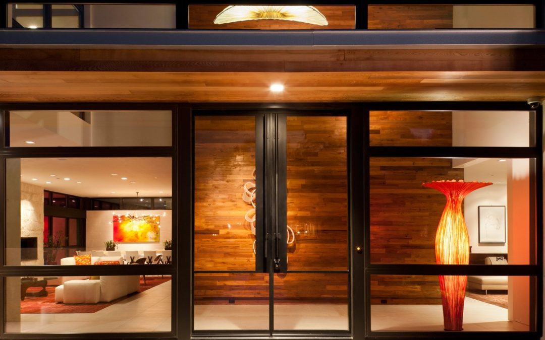 Double Pivot Doors – Contemporary