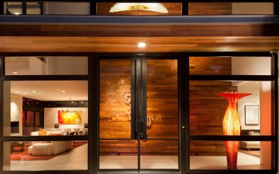 Double Pivot Doors – Contemporary