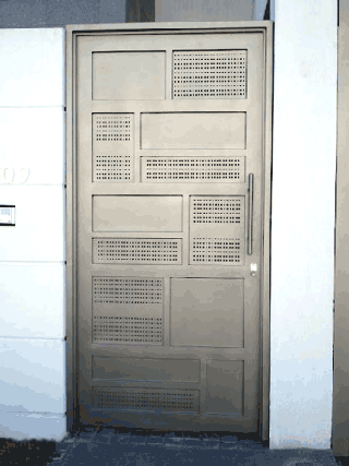 Custom Contemporary Door by Portella