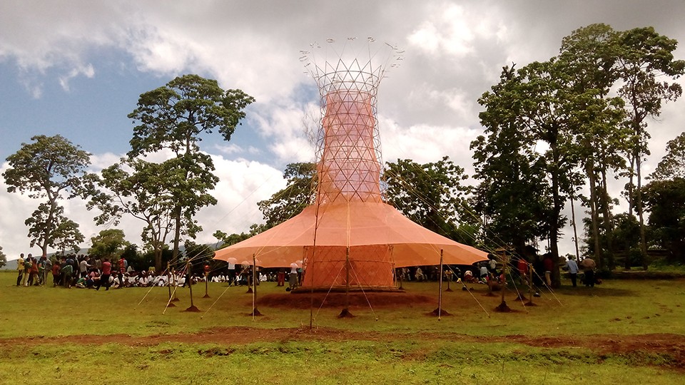 The Warkawater Tower in Ethiopia