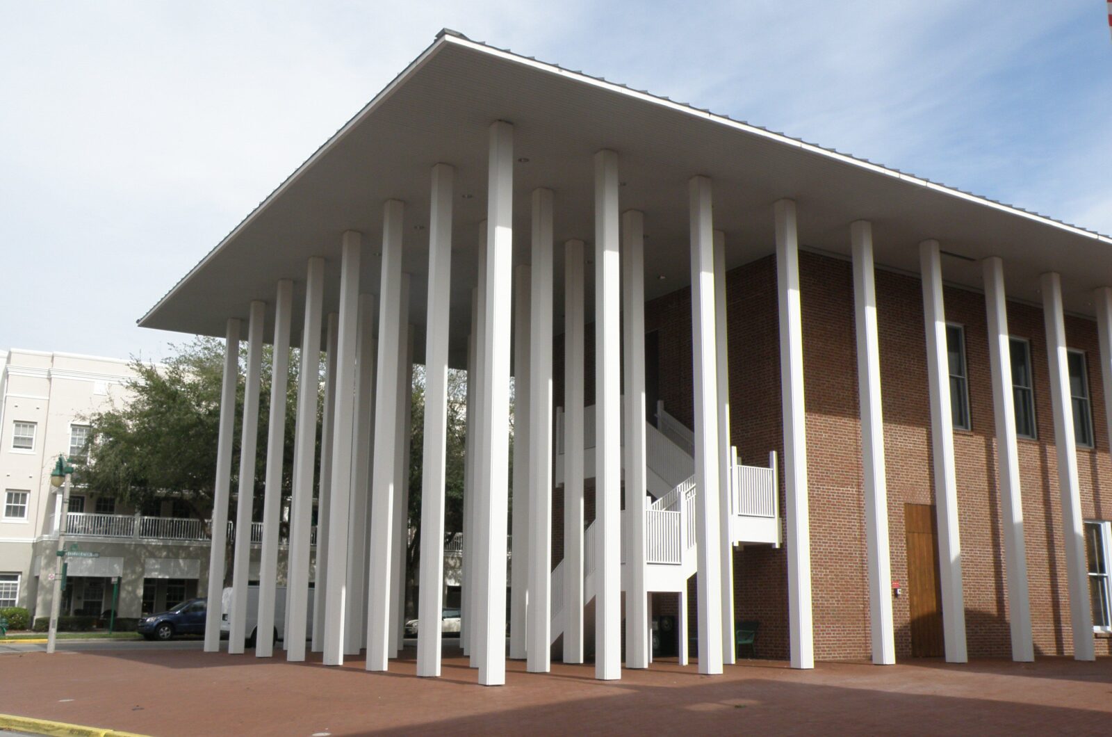 Colonnades in modern design