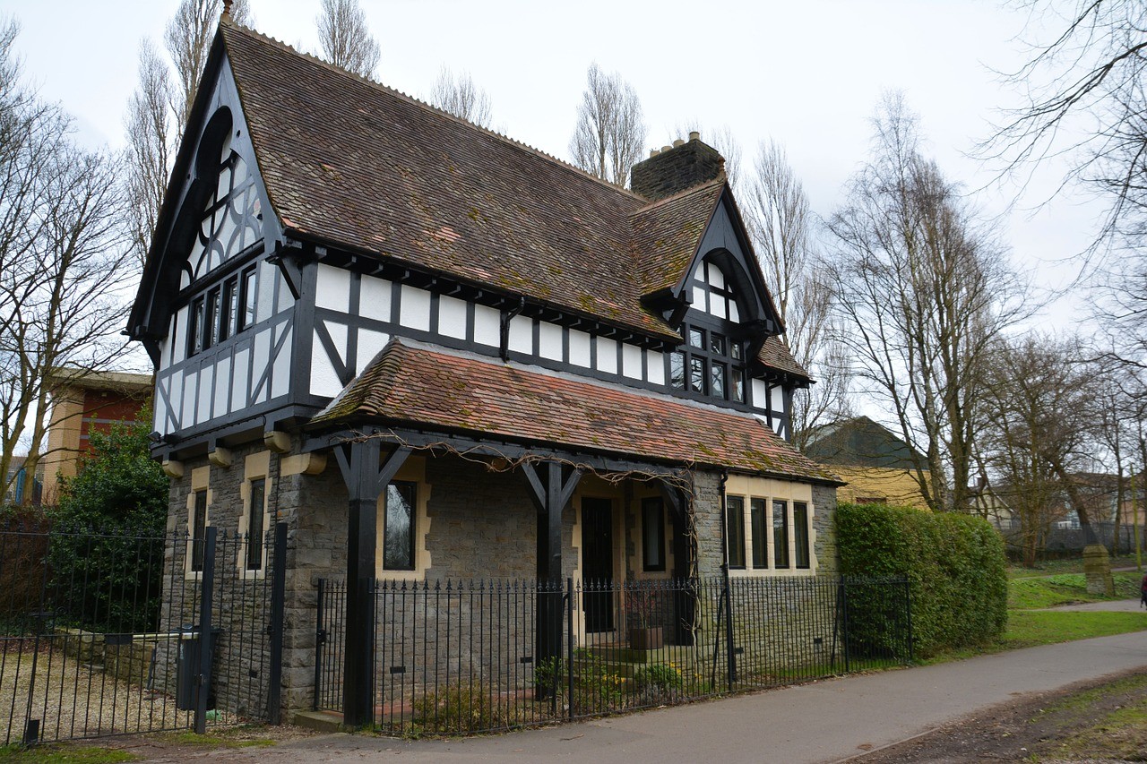 tudor style home