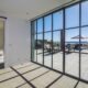maximizing light and views with steel and glass doors