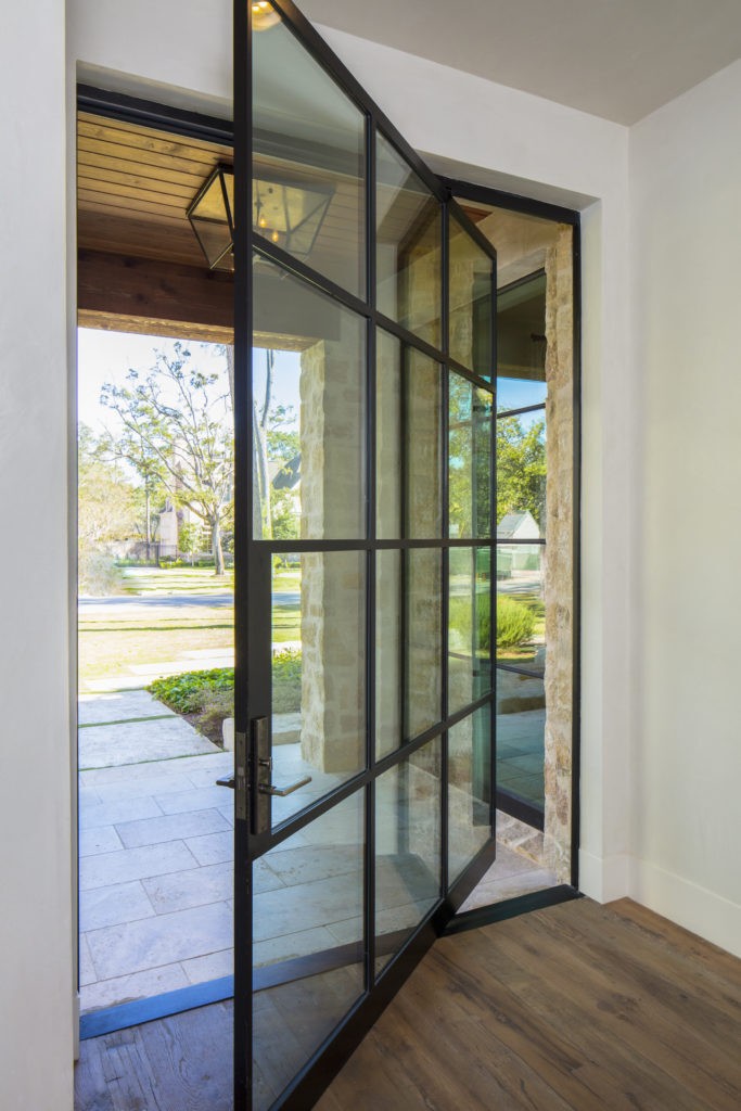 pivot steel door