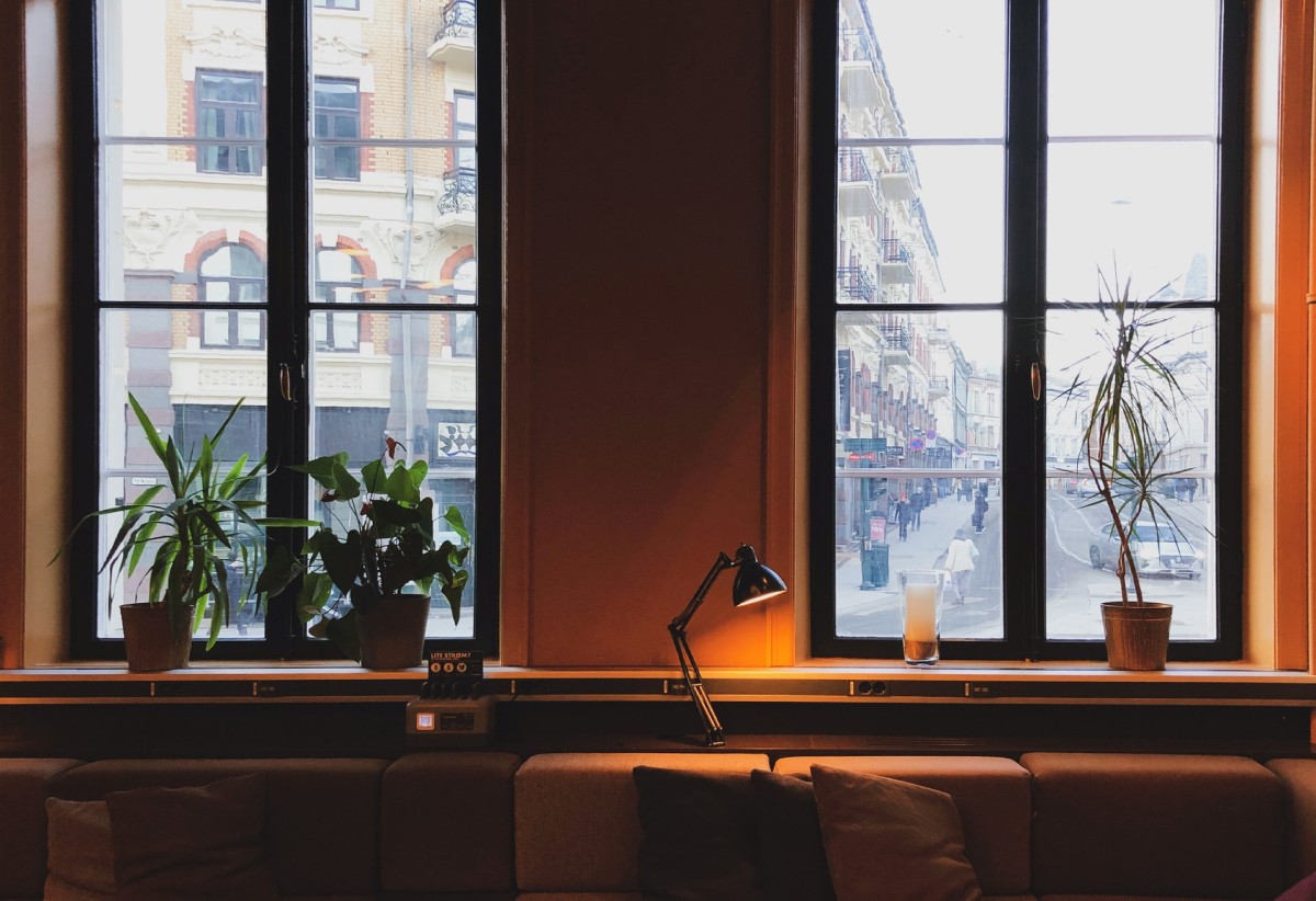 black steel casement windows