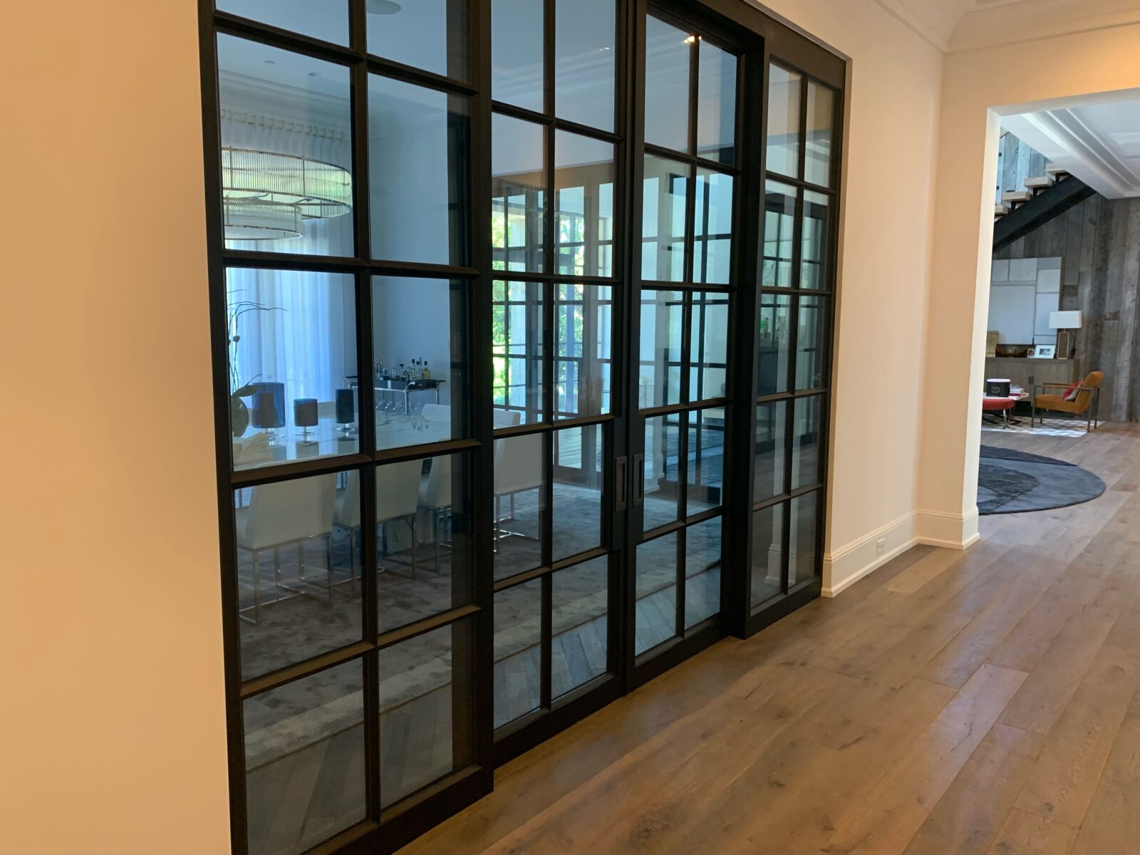 Custom Steel Sliding Doors in San Diego Portella