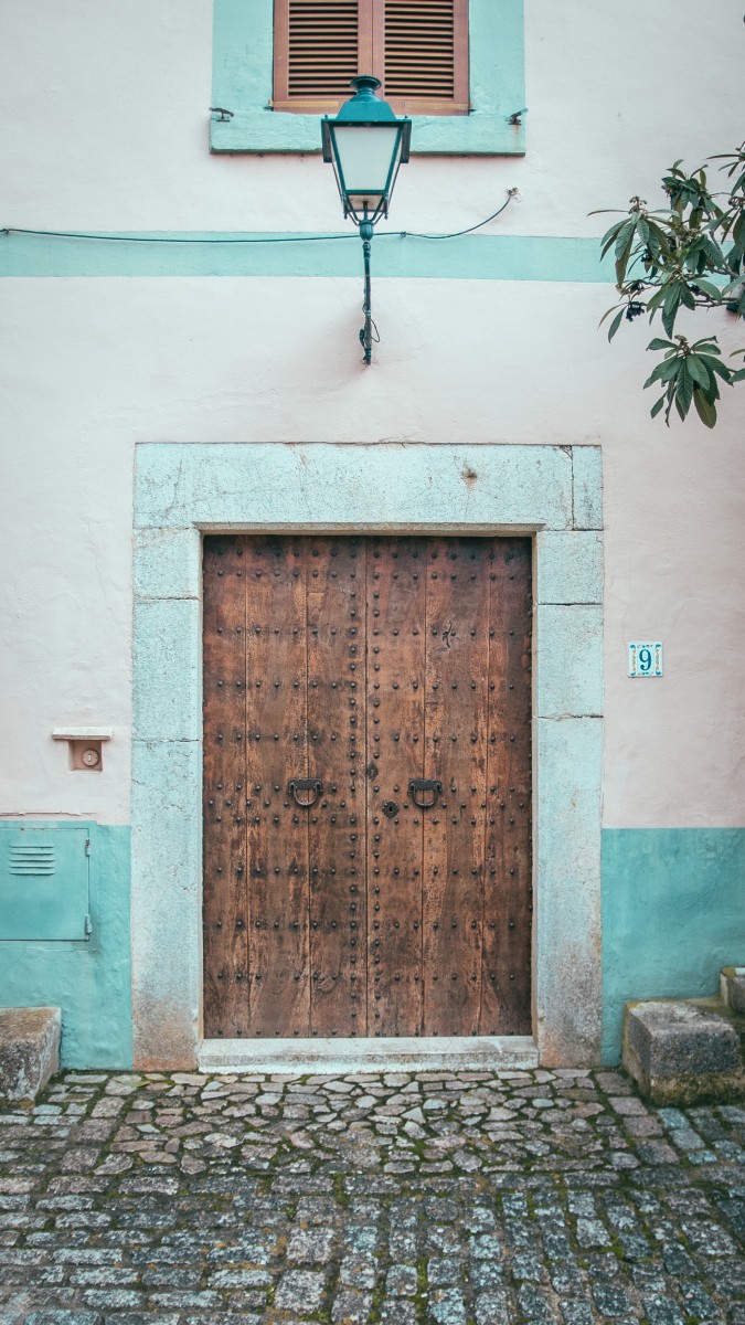 wooden door
