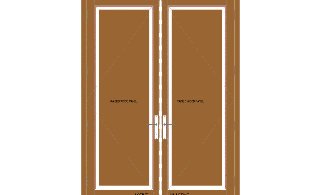 Double Door Out-Swing