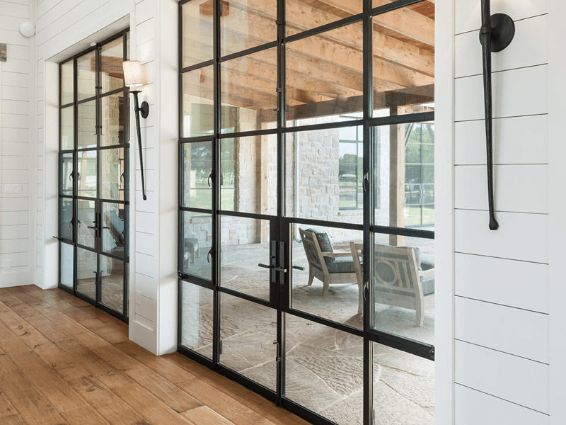 Modern Steel Fixed Window