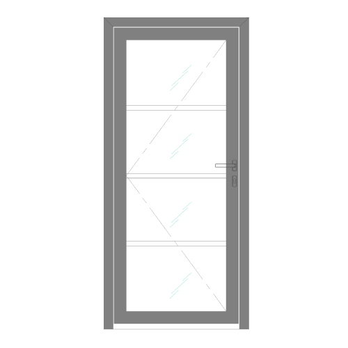 Single In-Swing Door