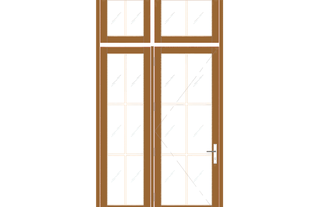 Single Door with Sidelites & Transom
