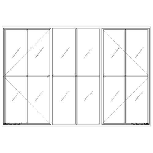 Exterior Casement with Fixed Window